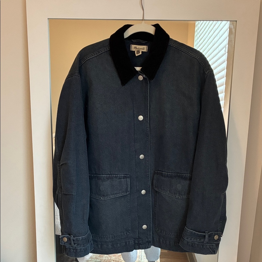 Madewell Denim Chore Jacket in Hodgeman Wash